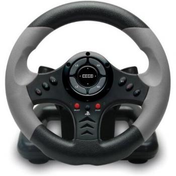 Volant de courses + pédalier pour PS3 [Importación francesa]
