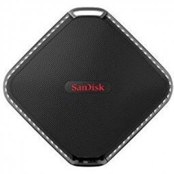 SSD Portátil SanDisk Extreme 500 de 1TB con Velocidad de Lectura hasta 440 MB/s, Modelo SDSSDEXT-1TERA -G25, USB Tipo-A, Versión USB: 3.0 (3.1 Gen 1)