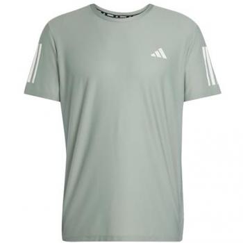 Camiseta Adidas Own the Run Hombre Verde Plateado XL