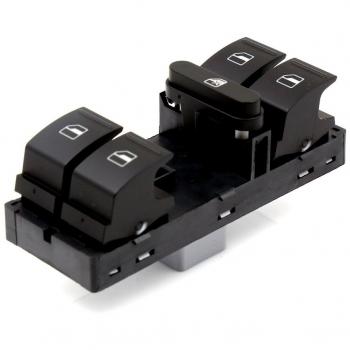 Para Coche B6 A5 Bloqueo Ventanilla Mando de Interruptor de 5 Botón de Control Principal Maestro para Elevalunas Eléctrico 10 Pines 1K4959857B