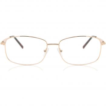 Cuadrado Montuta completa Metal Dorados Gafas Recetadas para Hombre - Gafas Anti-Azules - SmartBuy Collection
