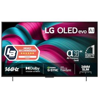 LG OLED 42 Smart TV 4K UHD con webOS 25, HDR, evo AI y ThinQ AI