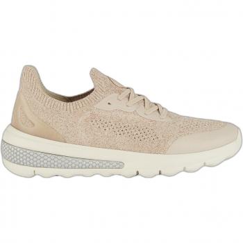 Zapatillas Geox Spherica Actif Mujer Beige Claro