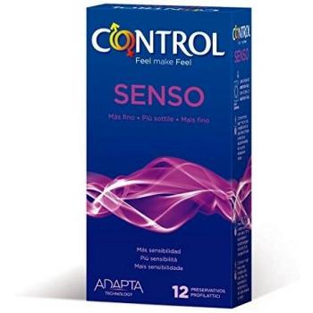 PRESERVATIVO /CONDÓN CONTROL ADAPTA SENSO 12 UNID El especial diseño de Control Adapta Senso permite una perfecta adaptabilidad, haciendo tu relación sexual más satisfactoria. Su espesor aún más fino permite además aumentar la sensibilidad durante 