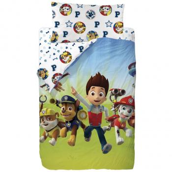 Viacom Patrulla Canina - Saco nórdico de 2 piezas para cama de 90 cm