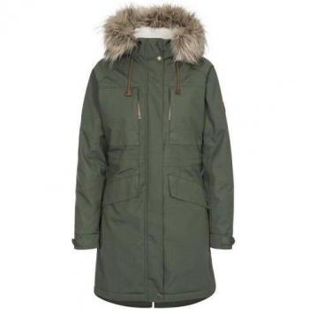 Trespass - Chaqueta Impermeable Faithful para Mujer, impermeable, transpirable, con capucha ajustable, cierre frontal con cremallera, puños ajustables, bolsillos laterales con cremallera y diseño ligero