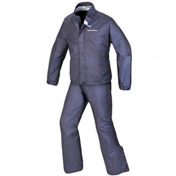 Traje de lluvia moto Spidi Compatto 2 H2Out impermeable dos piezas azul talla S