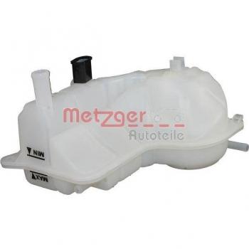Depósito de expansión METZGER 2140179, refrigerante, compatible con sistemas de refrigeración de vehículos, fabricado en material resistente a la corrosión, incluye conexiones para fácil instalación