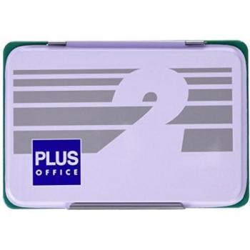 Plus Office 02 - Almohadillas para sellar nº 2, 80 x 120 mm, verde