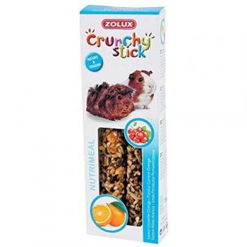 Zolux Crunchy - Pastilla para Cerdo de India, 115 g, Color Naranja