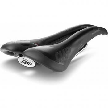 SMP Unisex - Sillín de Gel para Adultos, Negro, Talla única