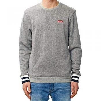 Globe Majestic Crew - Sudadera, Hombre, Gris