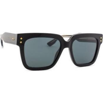 Gucci GG1084S 001 Unisex Square Acetate Sunglasses in Black