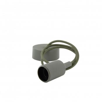 Kit de suspensión Caqui con lámpara LED Bluetooth E27