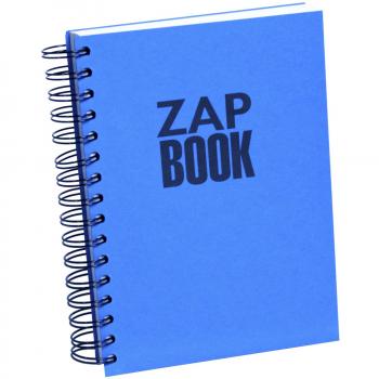 Clairefontaine 8355C Carnet Spiralé Zap Book - 160 Feuilles Papier Croquis 100% Recyclé - A5 14,8x21 cm 80g - Couleur de Couverture Aléatoire