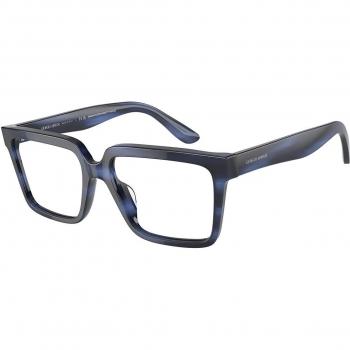 Giorgio Armani AR7230U 5901 Armazones y Lentes Recetados para Hombre Azules, Tamaño 55