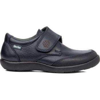 Bluchers de niño Gorila 30800 Book nuevo código azul, de piel con puntera reforzada