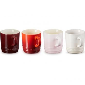 Set de 4 tazas cerámicas Petit Fours Le Creuset