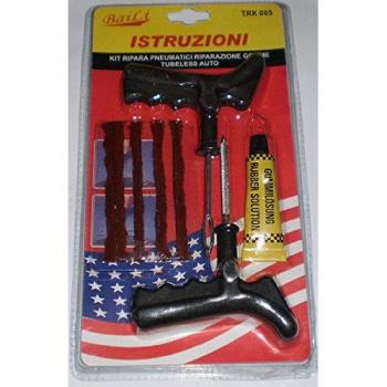 Kit de reparación para neumáticos antipinchazos, con agujeros, reparada Auto Neumático/Moto Neumáticos, neumáticos sin cámara