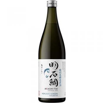 Sake Honjozo Genshu Tokubetsu Akashi-Tai 72cl 19%