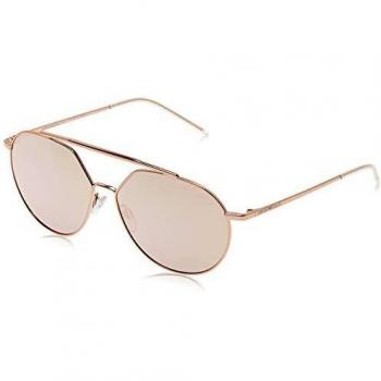 EMPORIO ARMANI Men's 0EA2070 32194Z 59 Sunglasses, Copper/Greymirrorrosegold