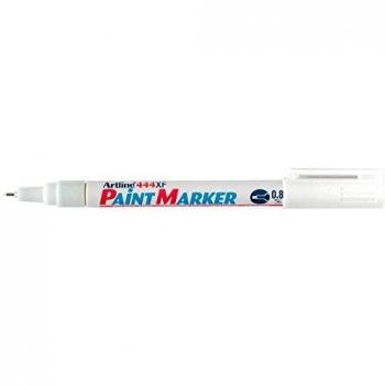ROTULADOR ARTLINE MARCADOR PERMANENTE EK-444 XF BLANCO -PUNTA REDONDA 0.8 MM -METAL CAUCHO Y PLASTICO