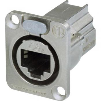 Neutrik etherCON D Series RJ45 Data Connector NE8FDX-P6, 8P8C Nickel Female Socket
