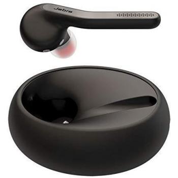 Auriculares Inalámbricos Bluetooth Jabra Eclipse, Compatibles con Android y iOS, Color Negro con Base de Carga