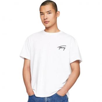 Tommy Jeans Regular Signature Tee White