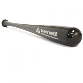 BARNETT BB-10 Bate de béisbol de madera de arce, negro