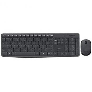 Logitech mk235 RF Wireless QWERTZ Suiza Negro Teclado – Teclados