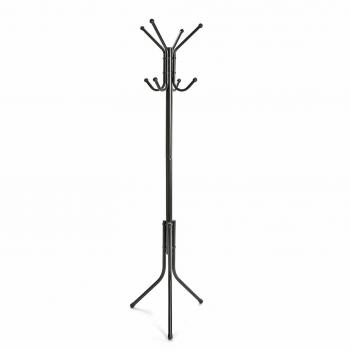 Versa Perchero, Metal, Negro, 50x50x176 cm