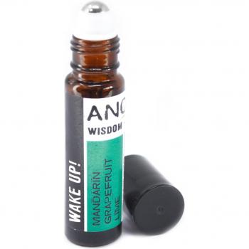 Mezcla de Aceites Esenciales 100% Naturales con Base de Vitamina E en Roll-On - Wisdom y Wake Up!