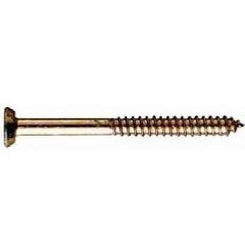 Index P704895 - Tornillo para carpinteria de pvc bicromatado 4,8 x 95