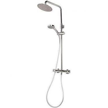 Galindo Pysa lux 50059500 columna de ducha termostática con columna plata cromado