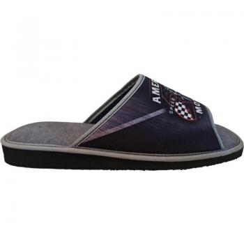 Zapatilla de casa Amoros Rican cómoda suela antideslizante Calzado de casa de Hombre GALIANA RICAN GRIS