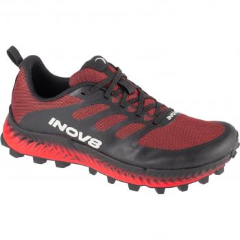 Inov8 MudTalon Zapatillas de Trail Running Estrechas para Hombre, color negro, diseñadas para terrenos húmedos y fangosos, con suela de gran tracción y sistema de drenaje eficiente