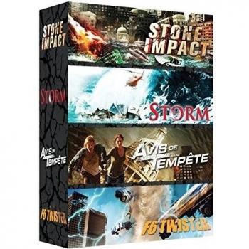 Catastrophe n° 2 : Avis de tempête + Stone Impact + F6 Twister + The Storm [Francia] [DVD]