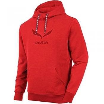 SALEWA - SOLIDLOGO 2 CO M HDY Felpa - Uomo - Rosso
