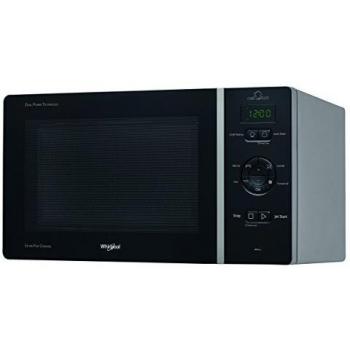 Whirlpool - Horno microondas MCP 347 SL Chef Plus, cavidad de 25 L, color silver, MW combi, buttons control, potencia MWO 800 W, potencia grill 900 W
