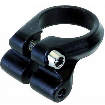 Mr-Control MR-1 Abrazadera de Tija, Unisex Adulto, Negro, 28.6 mm