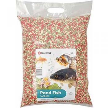 Flamingo Alimento Para Peces De Estanque En Gránulos 15 L
