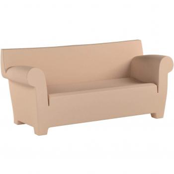 Kartell Bubble Club sofá rosa palo