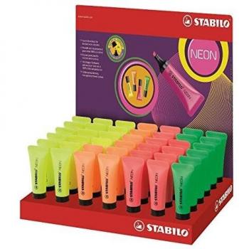 Stabilo 72/42-1 - Pack de 24 rotuladores, fluorescentes