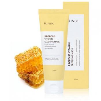 iUnik Propolis Vitamin Night Mask for Skin Renewal with Multivitamin Complex 60 ml