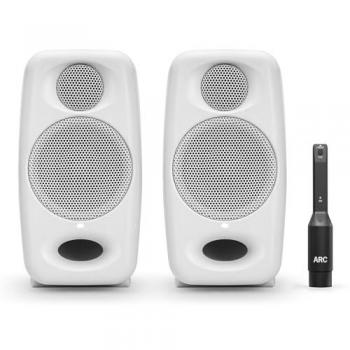 IK Multimedia iLoud Micro Monitor Pro White Active Studio Speakers Pair (2x 50W)