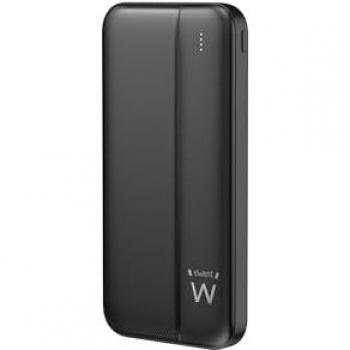 Powerbank Ewent Ew1161 UltraSlim 10000mAh, Carga Rápida PD 22.5W, 3 Puertos (Tipo C + USB-A), Cargador Portátil para iPhone, Samsung y más