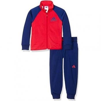 adidas YG S Entry TS, Chándal Para Niñas, Rojo / Azul