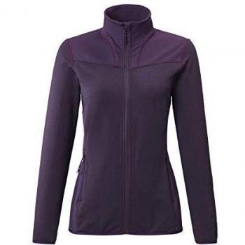 MILLET Seneca Tecno JKT W Chaqueta, Mujer, h Black Berry/Black Berry, L