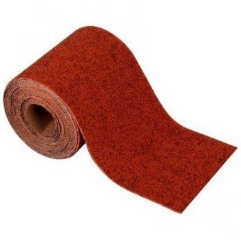 wolfcraft 1770000 1770000-1 Rollo Papel abrasivo, Grano, Plata, grain 40, 5 m x 115 mm